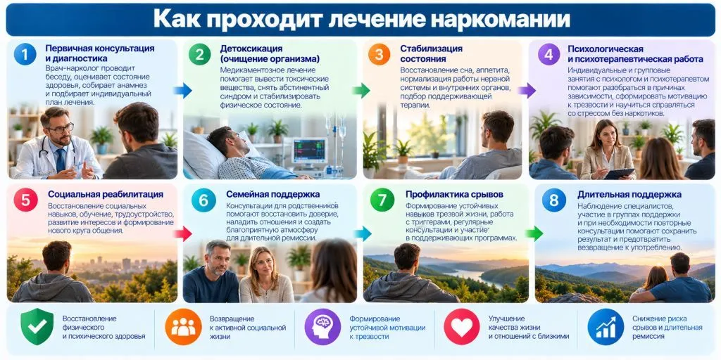 Близкие успокаивают мужчину